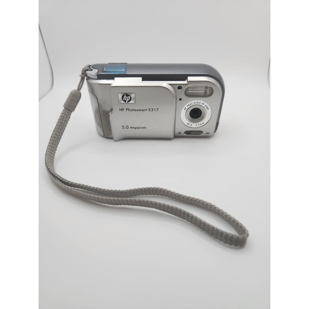 HP Photosmart E317 Digital Camera – 5.0MP – Vintage Retro Aesthetic – Untested